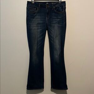 SO Blue Flare Wide Leg Jeans